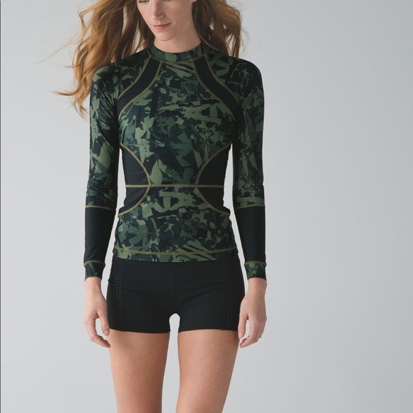 lululemon athletica Swim Lululemon Suns Out Rash Guard Poshmark